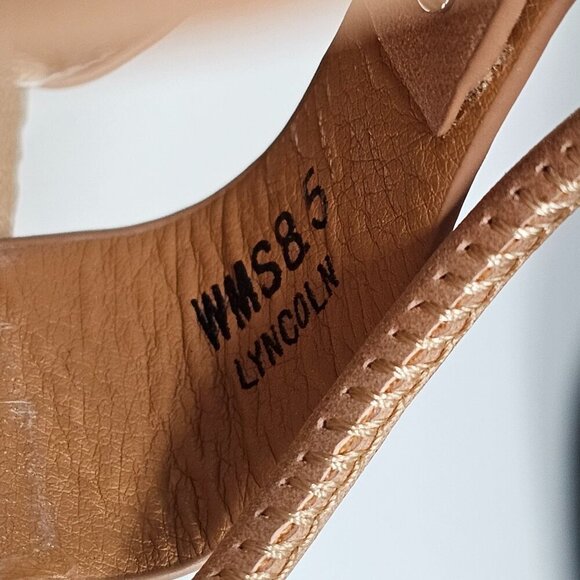 Report Lyncolyn Strappy Ankle Flat Sandals Open Toe Womens 8.5 - Picture 5 of 6